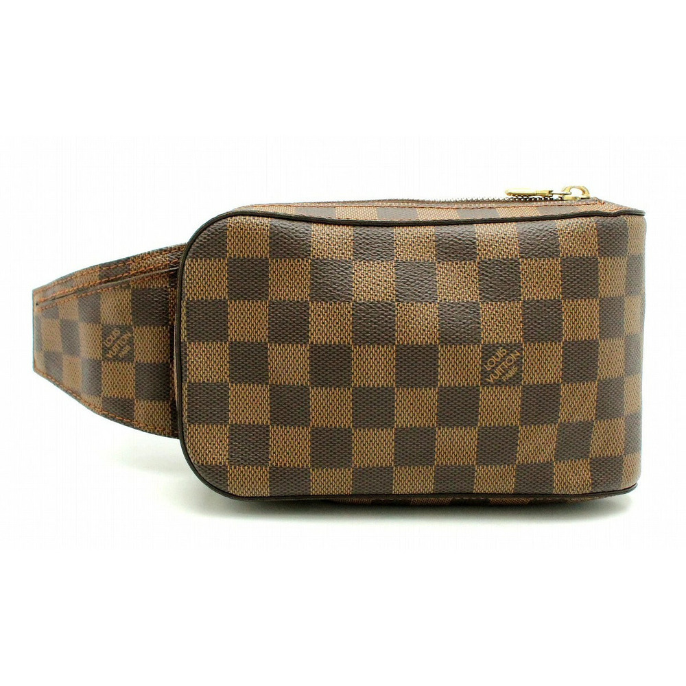 LOUIS VUITTON Damier Geronimos Body Bag Shoulder Waist Clutch